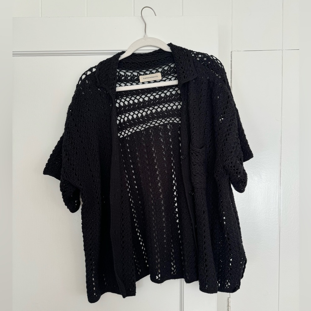 Sayaka Davis Crochet Shirt